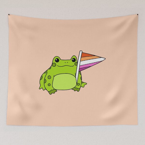 Item preview, Lesbian Pride Frog designed and sold by everything4eva.