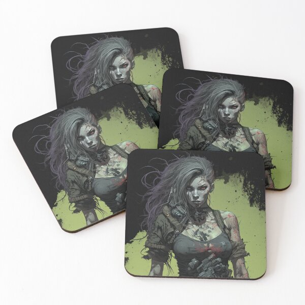Item preview, Digital Painting - Zombie Girl designed and sold by KyxcsWorkshop.
