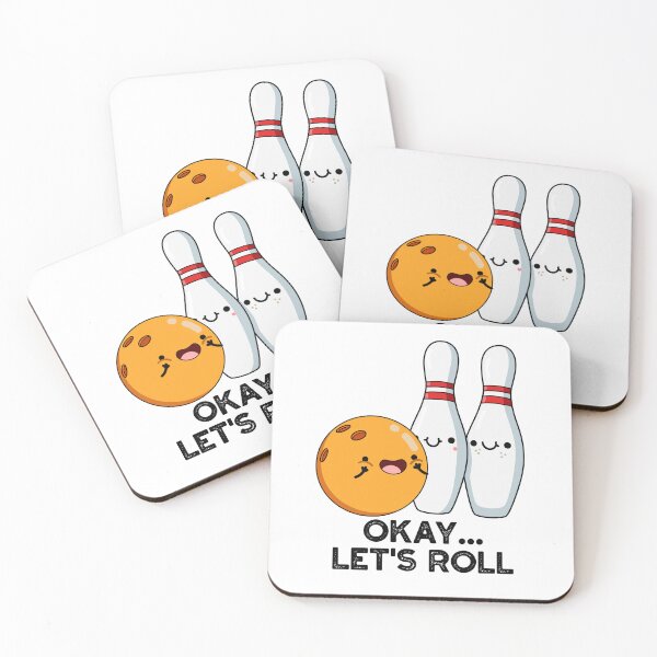 Item preview, Okay Let's Roll Funny Bowling Puns  designed and sold by punnybone.