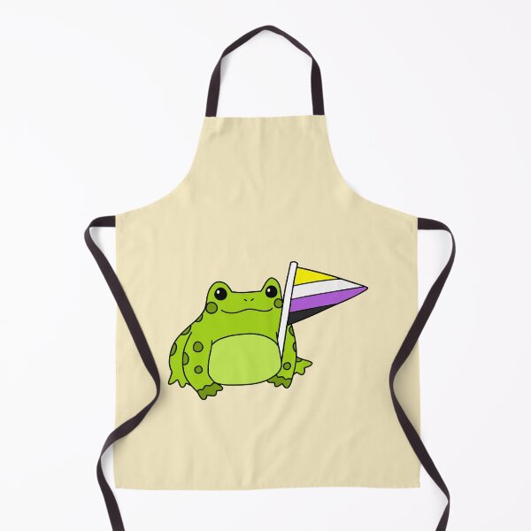Item preview, Nonbinary Pride Frog designed and sold by everything4eva.