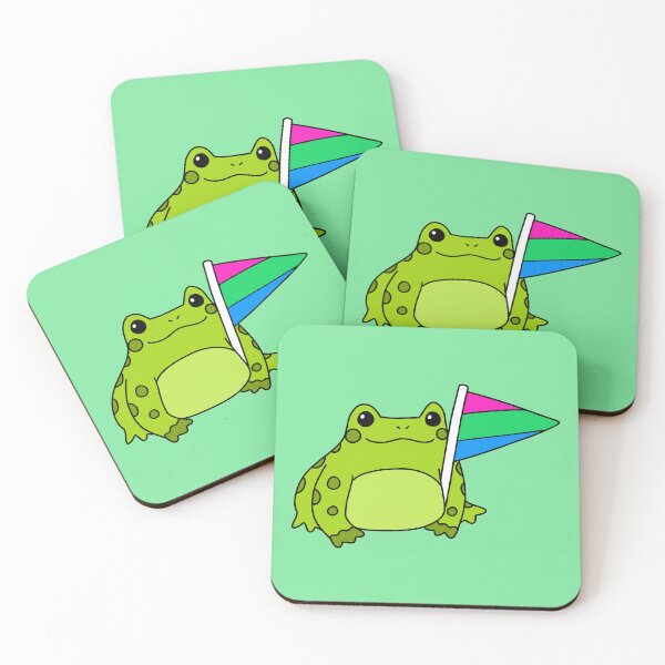 Item preview, Poly Pride Frog designed and sold by everything4eva.