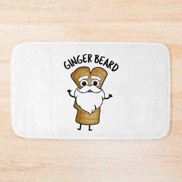 Item preview, Ginger Beard Funny Gingerbread Puns  designed and sold by punnybone.
