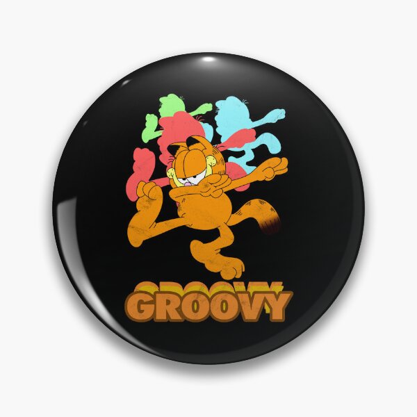 Item preview, Groovy The Cat Comic Gift Fan designed and sold by ElenaUysal.