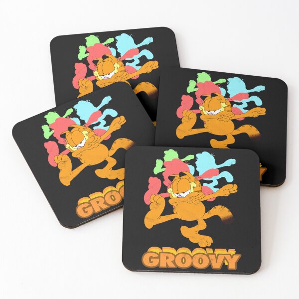 Item preview, Groovy The Cat Comic Gift Fan designed and sold by ElenaUysal.