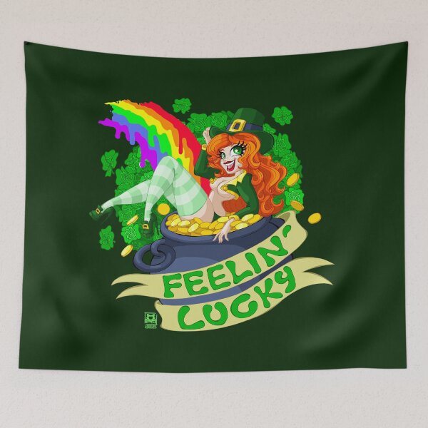 Item preview, Feelin' Lucky designed and sold by Plundercat.