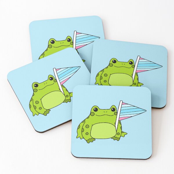 Item preview, Transmasc Pride Frog designed and sold by everything4eva.