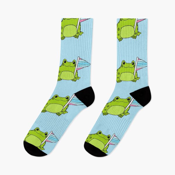 Item preview, Transmasc Pride Frog designed and sold by everything4eva.