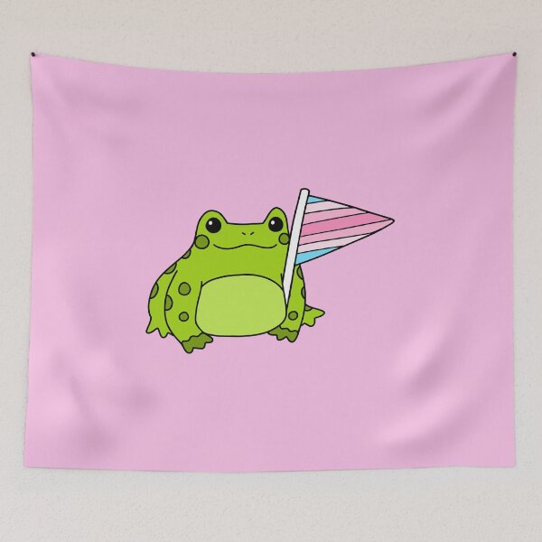 Item preview, Transfem Pride Frog designed and sold by everything4eva.