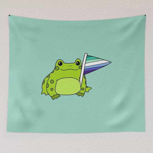 Item preview, Gay Mens Pride Frog designed and sold by everything4eva.