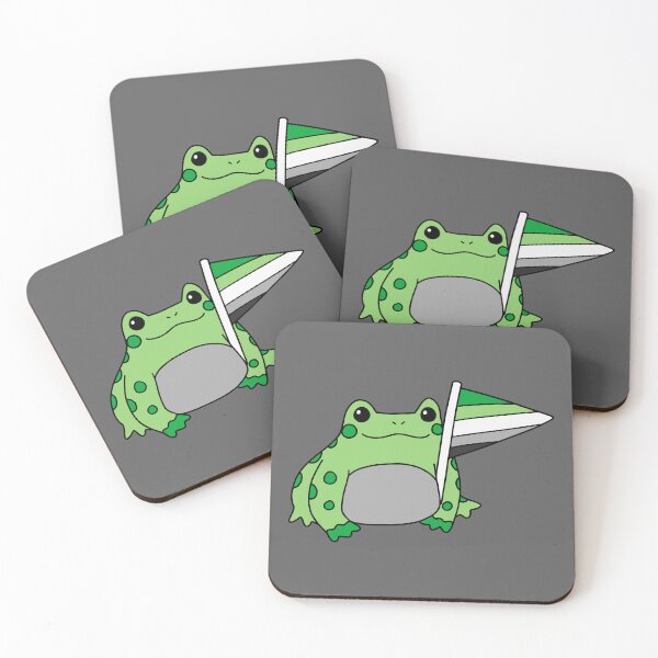 Item preview, Aromantic Pride Frog designed and sold by everything4eva.