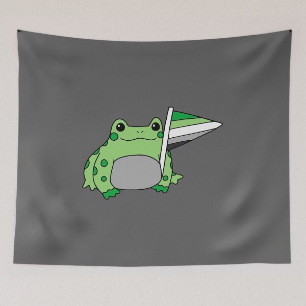Item preview, Aromantic Pride Frog designed and sold by everything4eva.