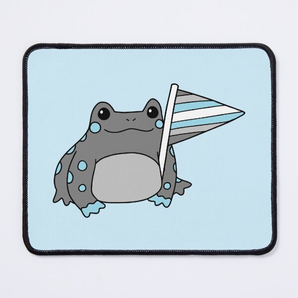 Item preview, Demiboy Pride Frog designed and sold by everything4eva.