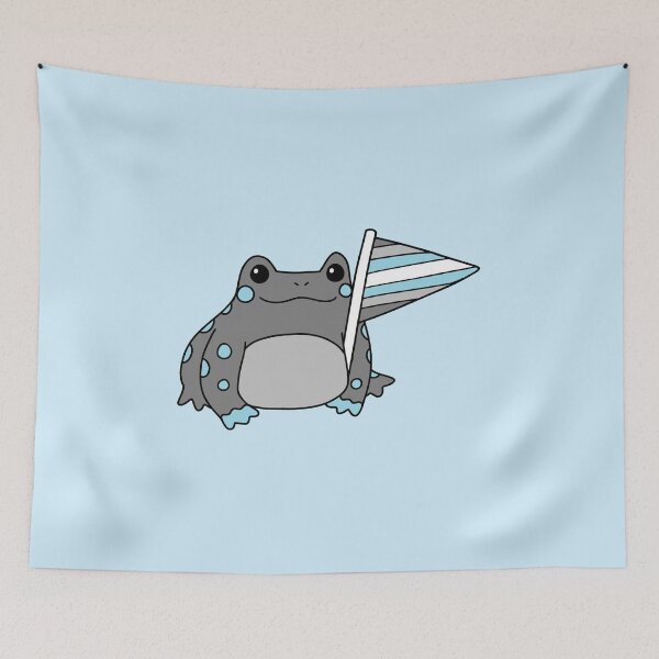 Item preview, Demiboy Pride Frog designed and sold by everything4eva.