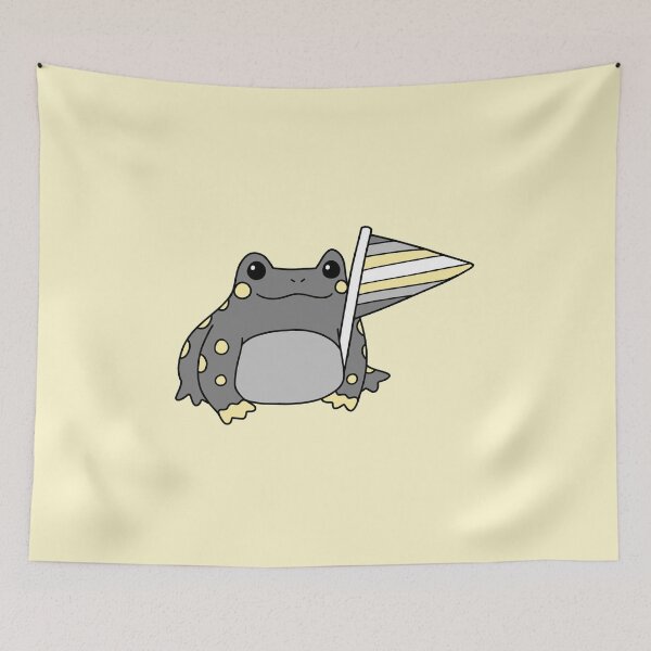 Item preview, Demigender Pride Frog designed and sold by everything4eva.