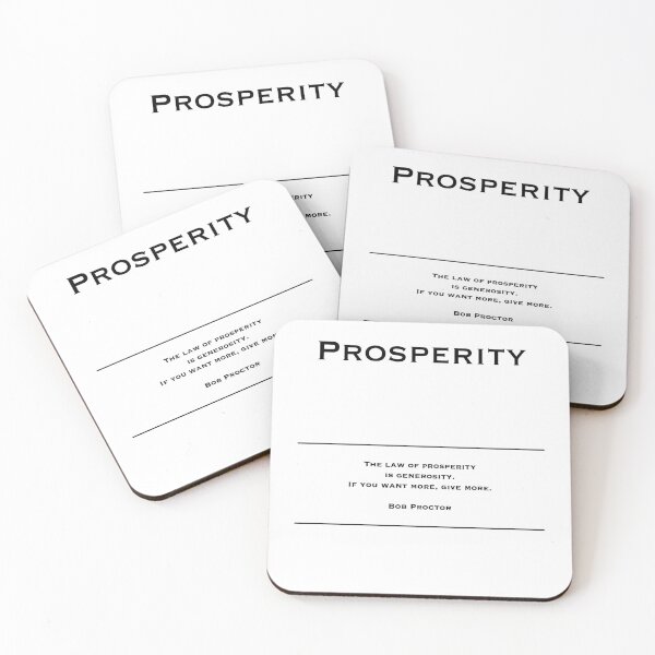 Item preview, Prosperity - Motivational Quotes. Inspirational Quotes. Corporate Office Wall Art. Home Decor. Canvas. designed and sold by Read This Already.