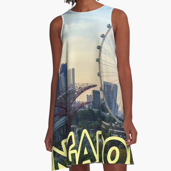 Item preview, Singapore Skyline designed and sold by likbatonboot.