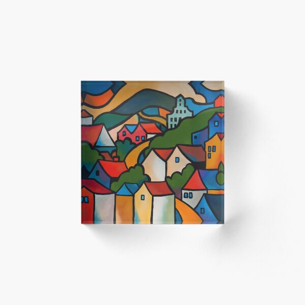 CASCADE BREWERY, HOBART, TASMANIA Acrylic Block
