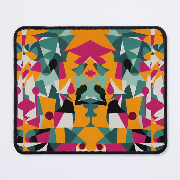 Item preview, Yellow, pink and Blue Pattern Abstract  designed and sold by Akashdigiart.
