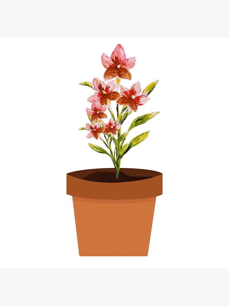 Simple Flower Pot Design - Floral Art