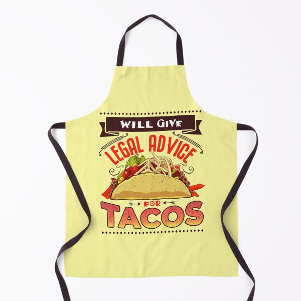 Item preview, will give legal advice for tacos designed and sold by Ric Gilar.