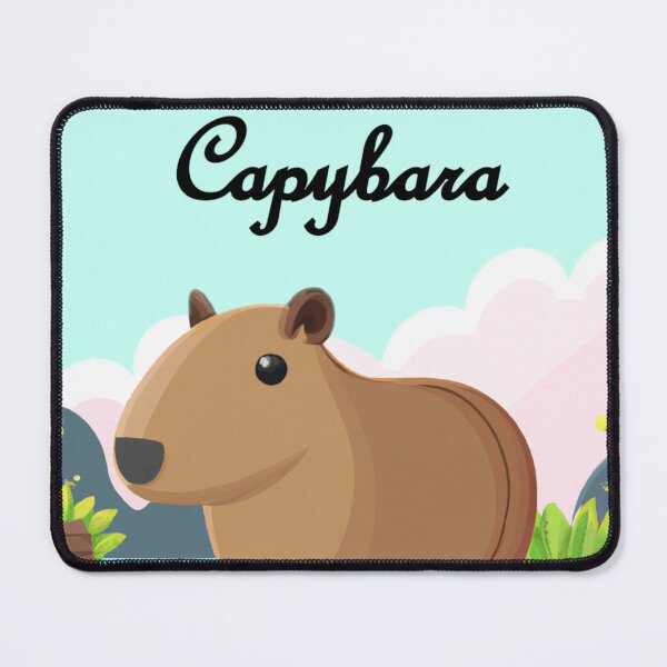 Item preview, Peaceful Capybara designed and sold by ArtfulThreadsCo.