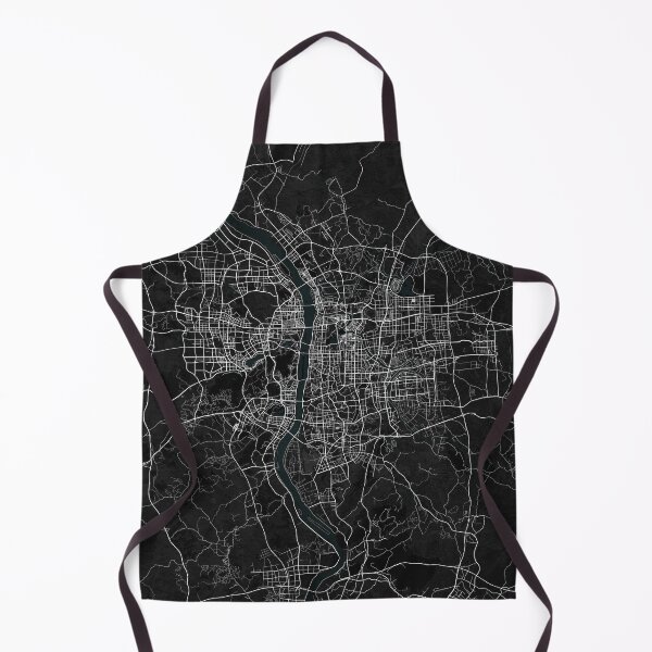 Item preview, Changsha City Map of Hunan, China - Dark designed and sold by deMAP.