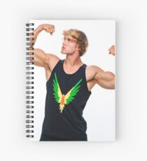 logan paul Spiral Notebook