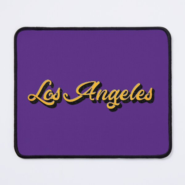 Los Angeles License Plate Art Sports Design Lakers Dodgers Rams Kings  Framed Print