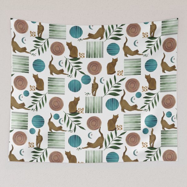 Item preview, Retro Cat  designed and sold by SarahCarltonArt.