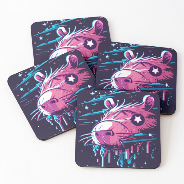 Item preview, Space Capybara designed and sold by ArtfulThreadsCo.