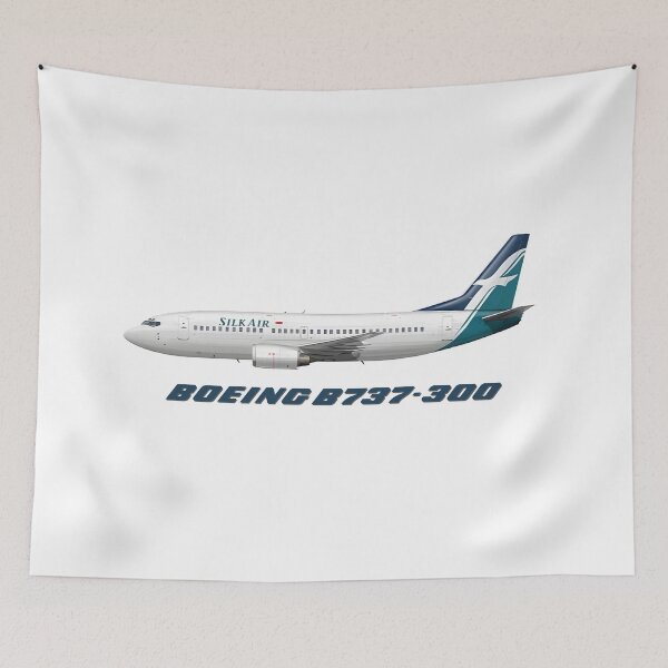 Item preview, SilkAir | Boeing B737-300 designed and sold by natsukashiifm.