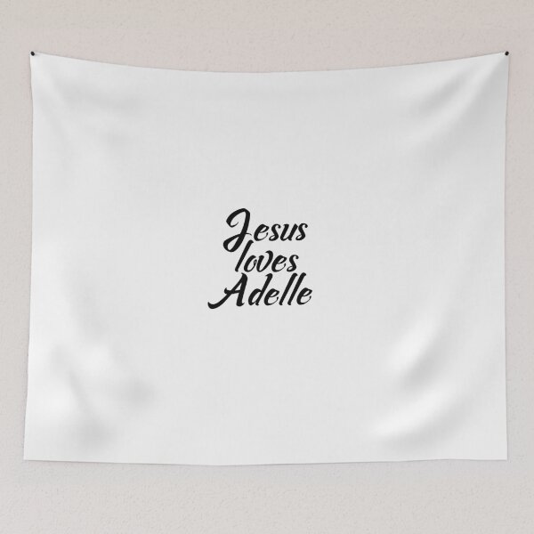 Item preview, Jesus loves Adelle designed and sold by Shalomjoy.