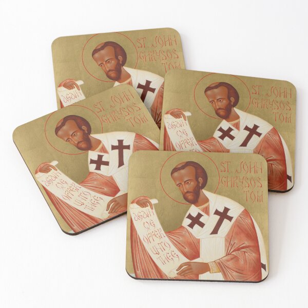 Item preview, Catholic Saint John Chrysostom designed and sold by dorek-.