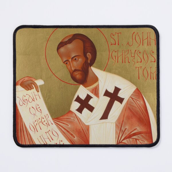 Item preview, Catholic Saint John Chrysostom designed and sold by dorek-.