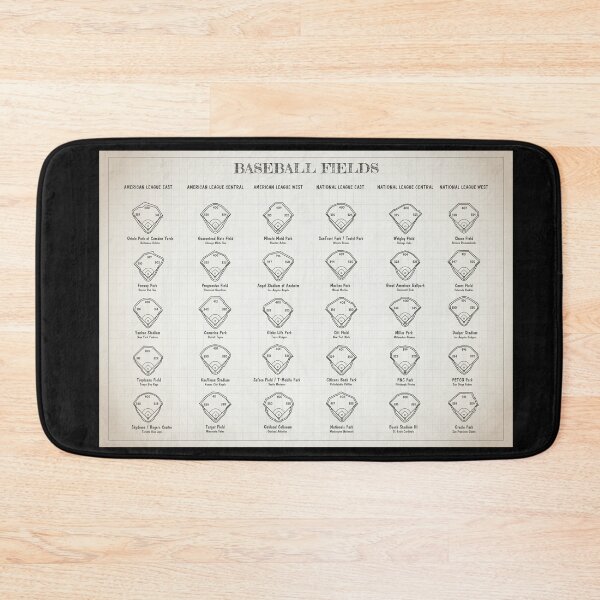 Item preview, Baseball Fields (Horizontal Ivory) designed and sold by BGALAXY.