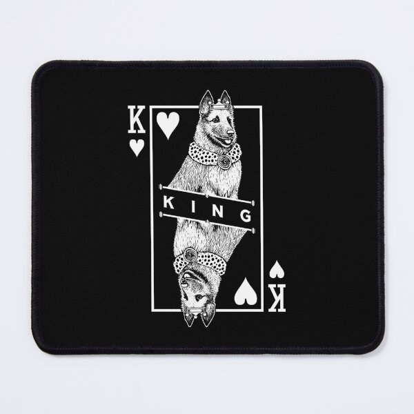 Item preview, Belgian Laekenois Shepherd King Of Hearts Funny Dog Lover designed and sold by GrandeDuc.
