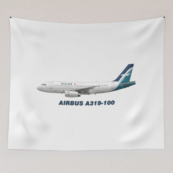 Item preview, SilkAir | Airbus A319-100 designed and sold by natsukashiifm.