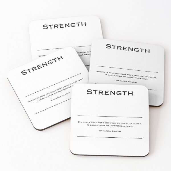 Item preview, Strength - Motivational Quotes. Inspirational Quotes. Wall Art.  designed and sold by Read This Already.