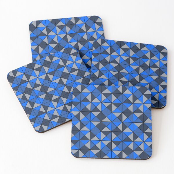 Item preview, retro geometrical pattern designed and sold by pauloneill-art.