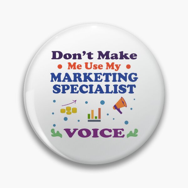 Item preview, Dont make me use my marketing specialist voice, dark text, funny ninja marketing specialist job ,marketing specialist humor, marketing specialist joke,meme, designed and sold by SGS-.