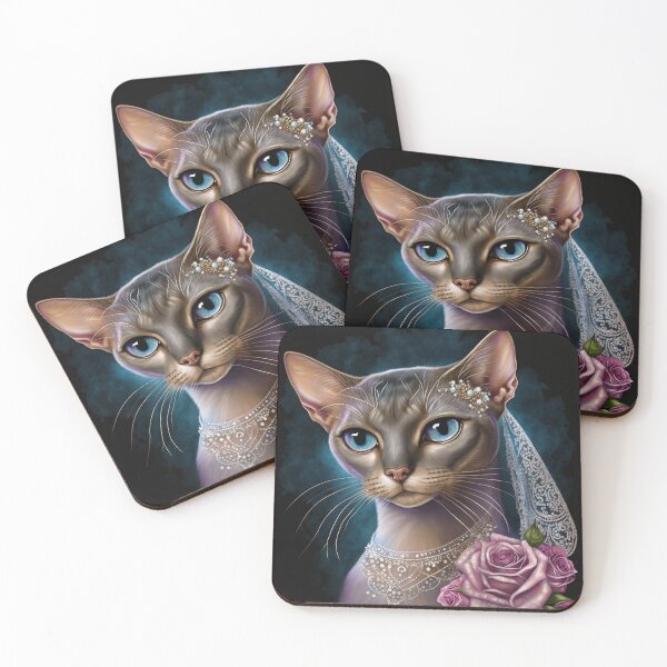 Item preview, Glamorous Abyssinian Cat designed and sold by Nocturne  Paws.