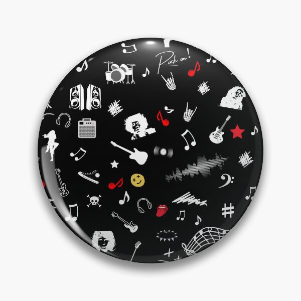 Item preview, Rock Music Aesthetic Lover Pattern designed and sold by SoccaTamam.