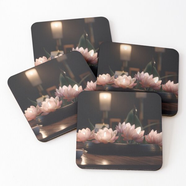 Item preview, Lotus Flowers best lighting zen interior Wall Art, Spiritual, Spa Wall art Ratio 16:9 -8 designed and sold by jetaiart.