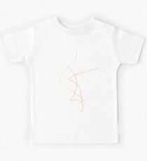 Kintsugi 2 #art #decor #buyart #japanese #gold #white #kirovair #design Kids Tee