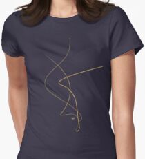 Kintsugi 2 #art #decor #buyart #japanese #gold #white #kirovair #design Tailliertes T-Shirt