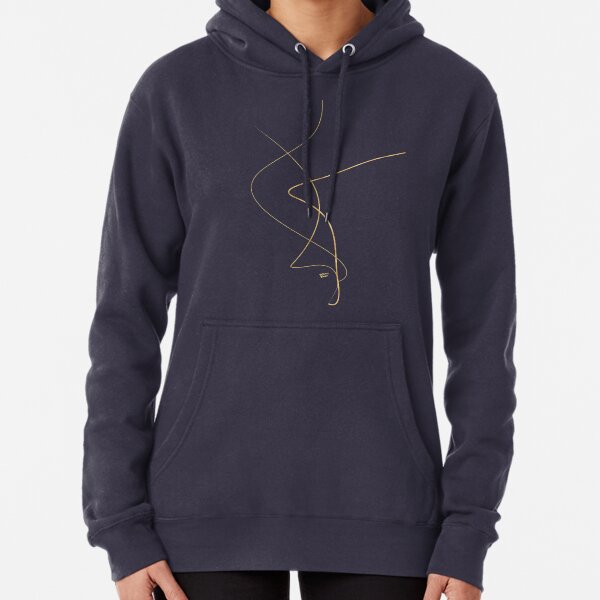 Kintsugi 2 #art #decor #buyart #japanese #gold #white #kirovair #design Pullover Hoodie