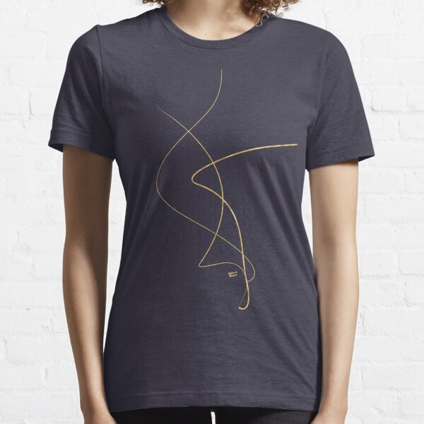 Kintsugi 2 #art #decor #buyart #japanese #gold #white #kirovair #design Essential T-Shirt
