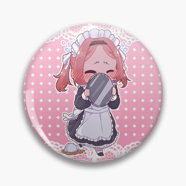 Item preview, Anime, Pink twintail  hair,  Maid Sticker, - The Maid Collection designed and sold by Pakpoom Chotongdee.