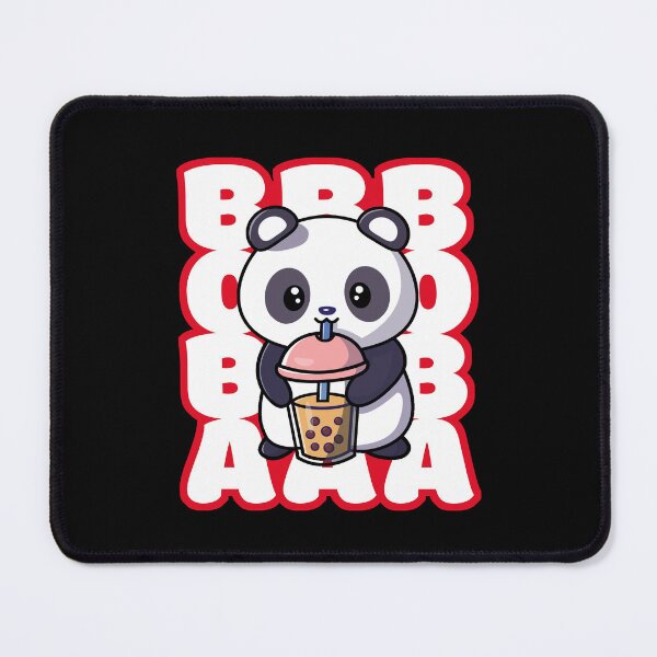 Item preview, Cute Boba Bubble Tea Retro Anime Kawaii Panda Art   designed and sold by Bad Kitty Designz.