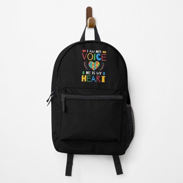 Item preview, I am his Voice He is my Heart - Autism Awareness designed and sold by Jalib.